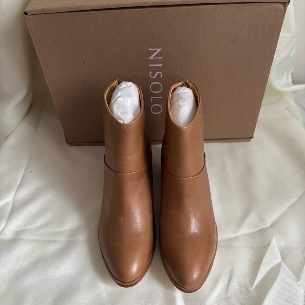Nisolo Women's Leather Ankle Booties